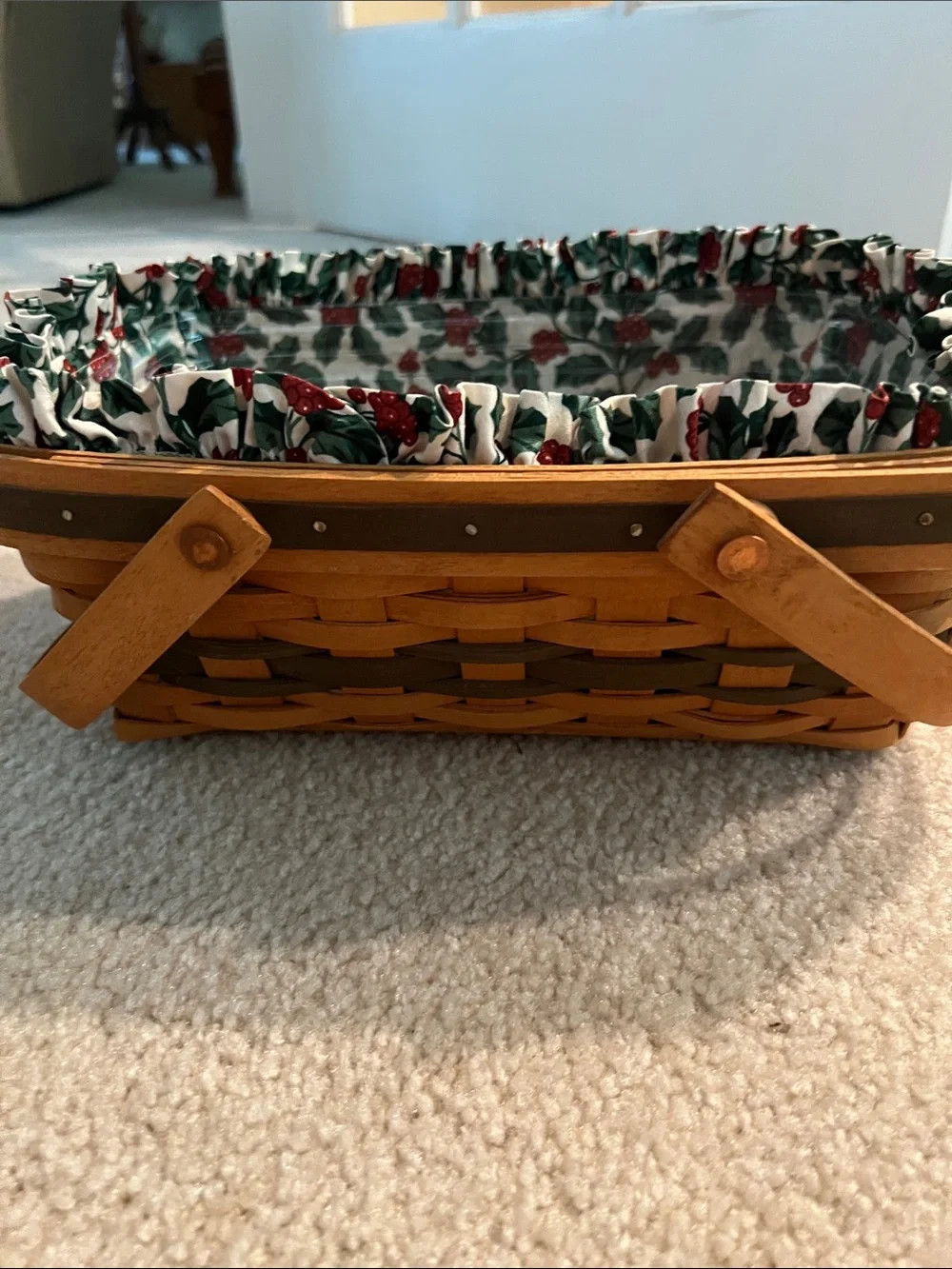 Longaberger 1996 Christmas Cheer Basket - SFH